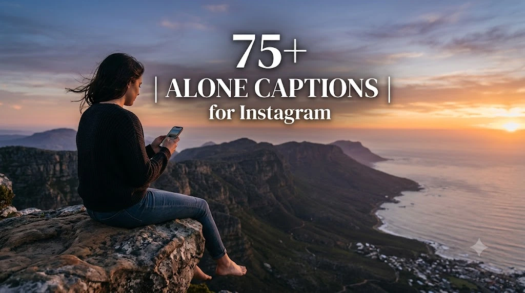 Alone Captions for Instagram
