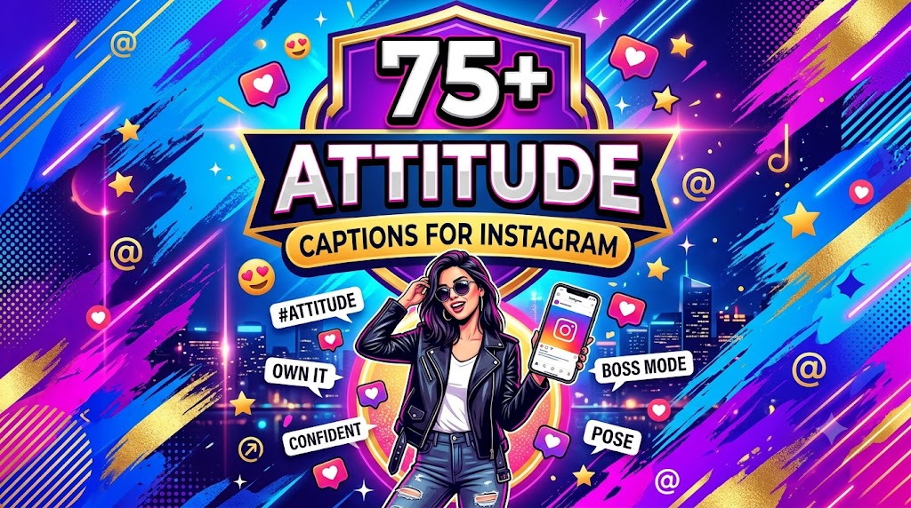 Attitude Captions for Instagram