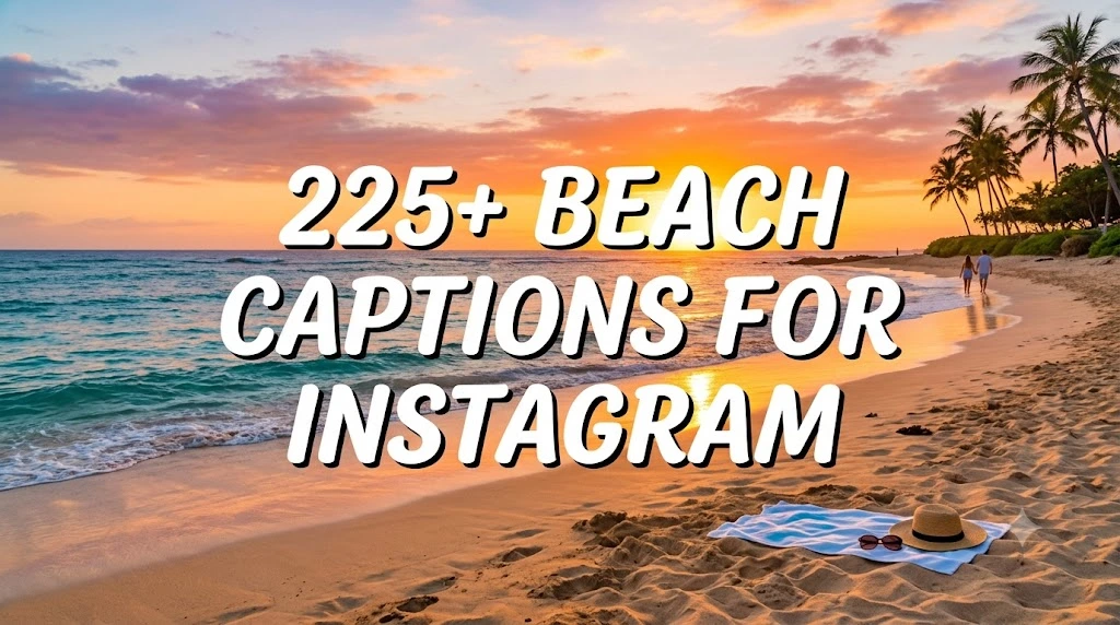 Beach Captions for Instagram