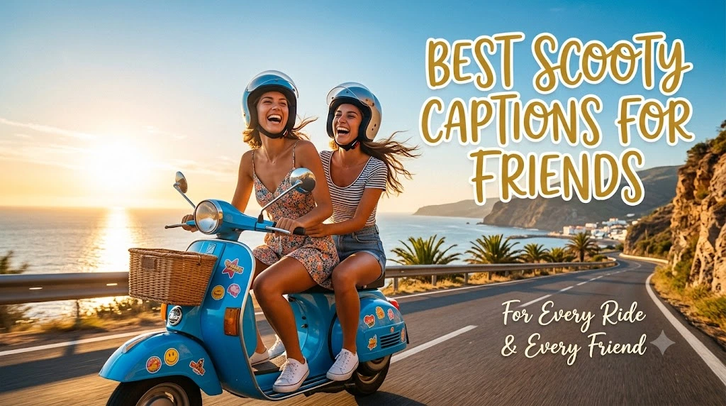 Best Scooty Captions for Friends