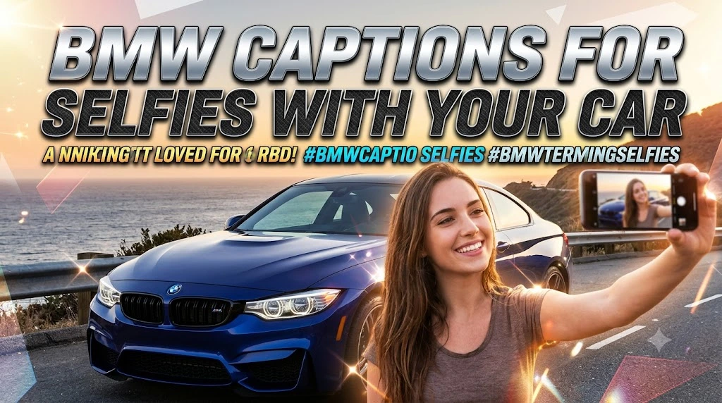 BMW Captions for Selfies with Your Car