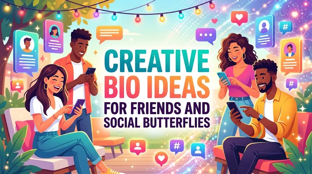 Creative Bio Ideas for Friends and Social Butterflies
