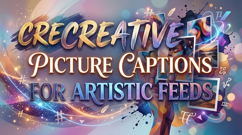 Creative Picture Captions for Artistic Feeds