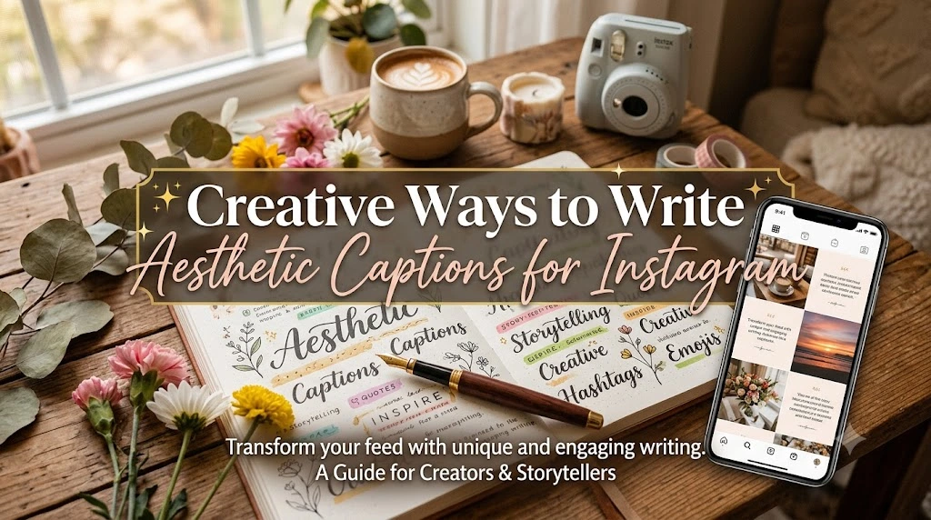 Creative Ways to Write Aesthetic Captions for Instagram