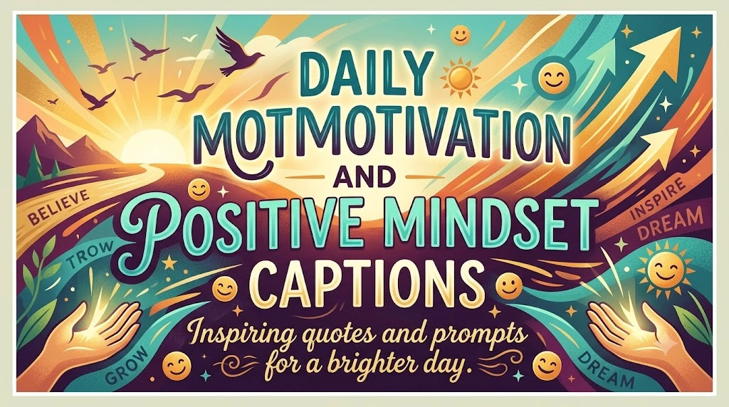 Daily Motivation and Positive Mindset Captions