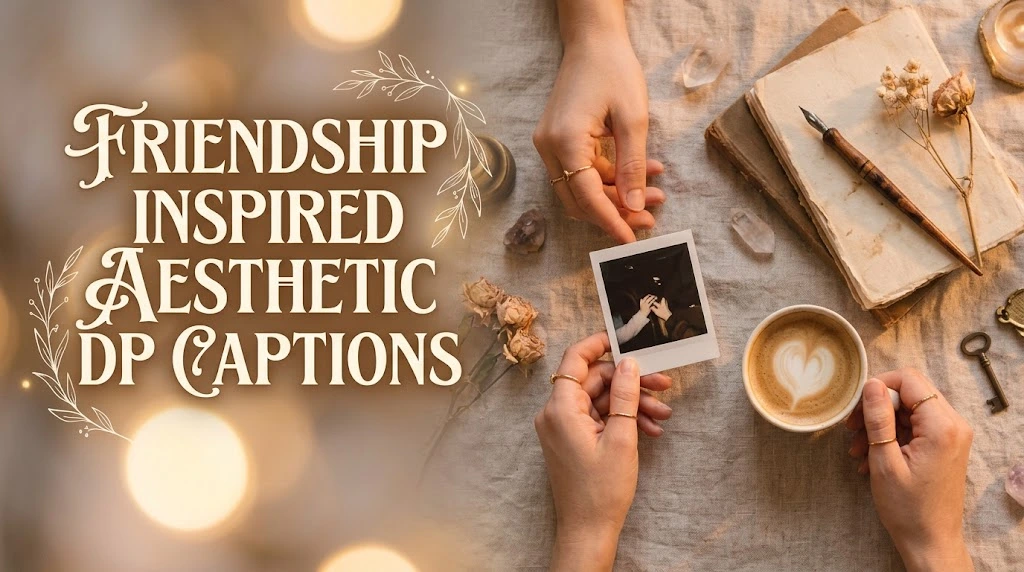 Friendship Inspired Aesthetic DP Captions