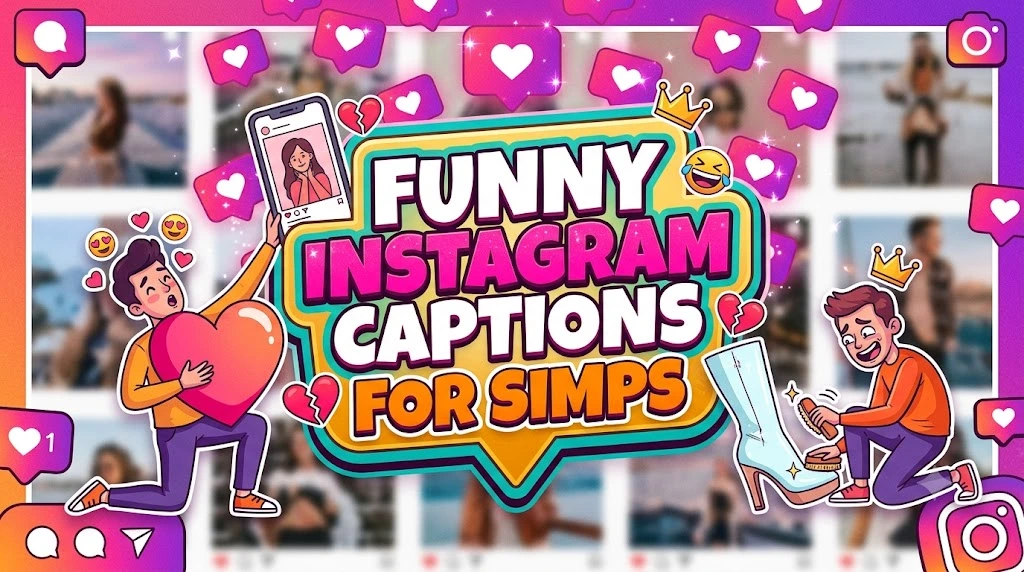 Funny instagram captions for simps