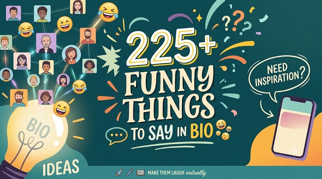 funny things to say in bio