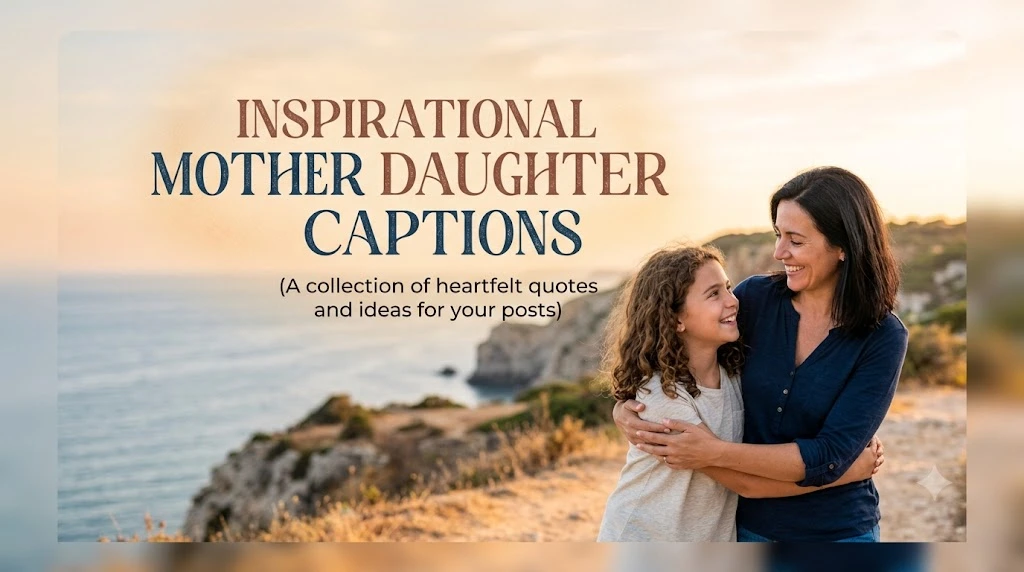Inspirational Mother Daughter Captions