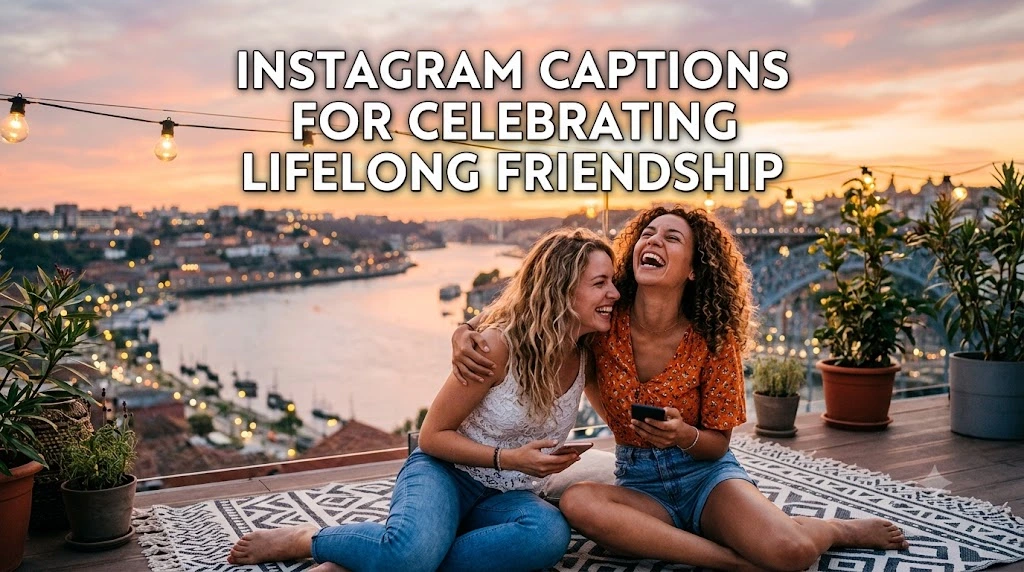 Instagram Captions for Celebrating Lifelong Friendship
