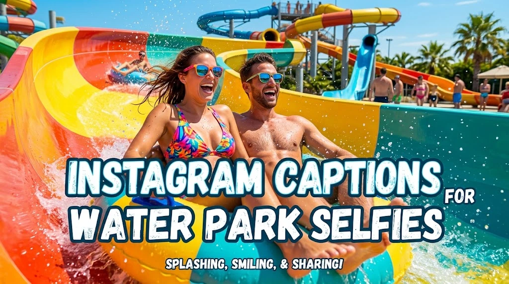 Instagram Captions for Water Park Selfies