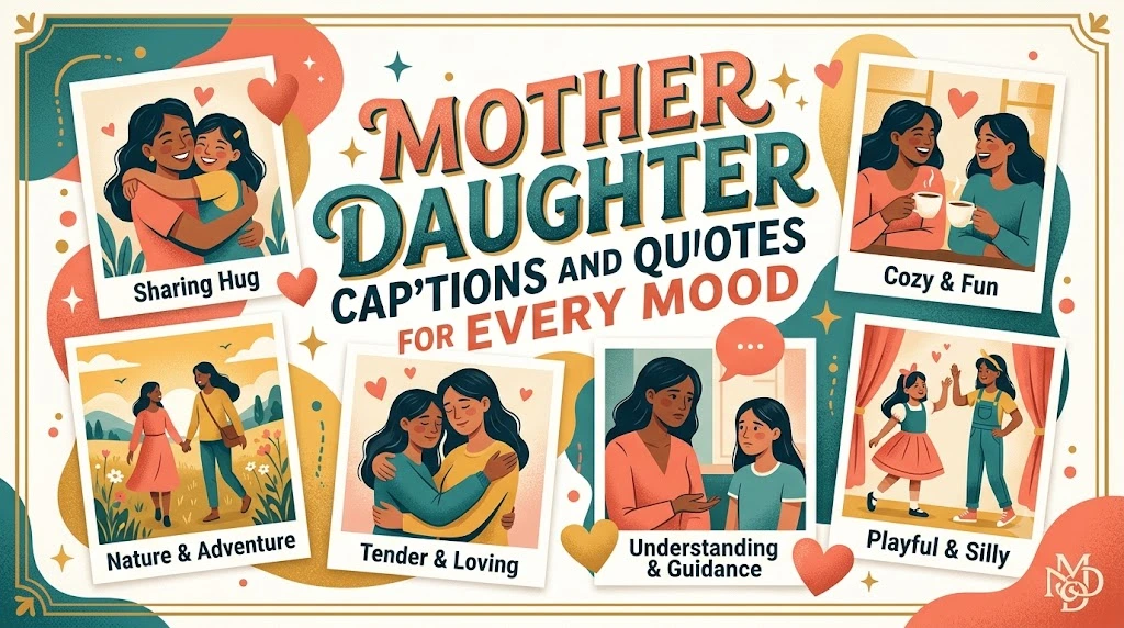 Mother Daughter Captions and Quotes for Every Mood