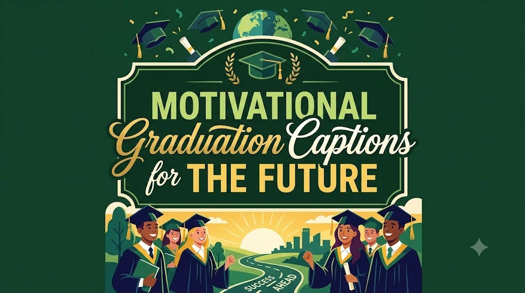 Motivational Graduation Captions for the Future