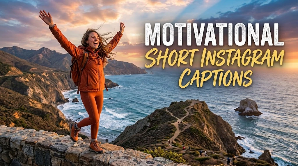 Motivational Short Instagram Captions