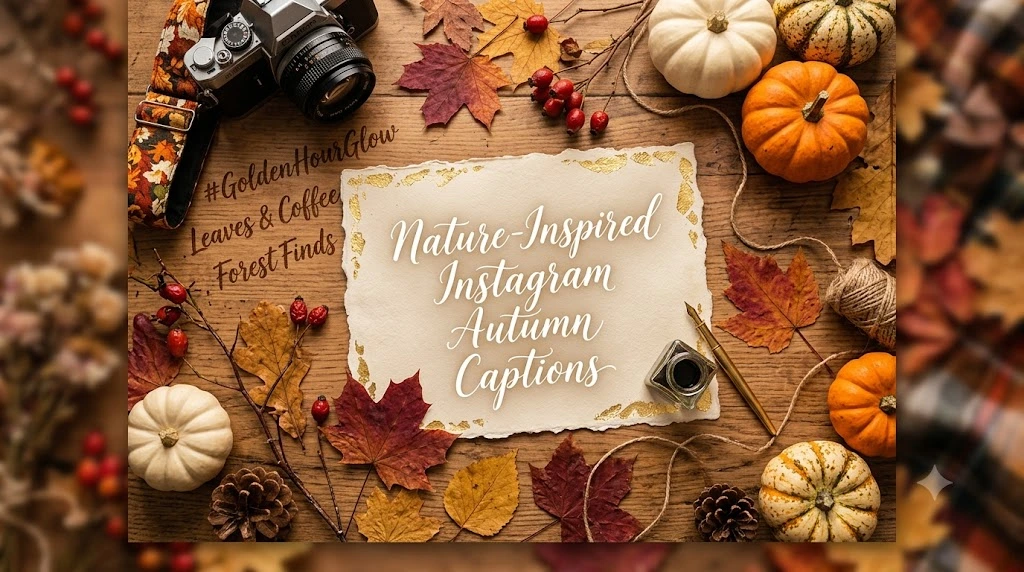 Nature-Inspired Instagram Autumn Captions