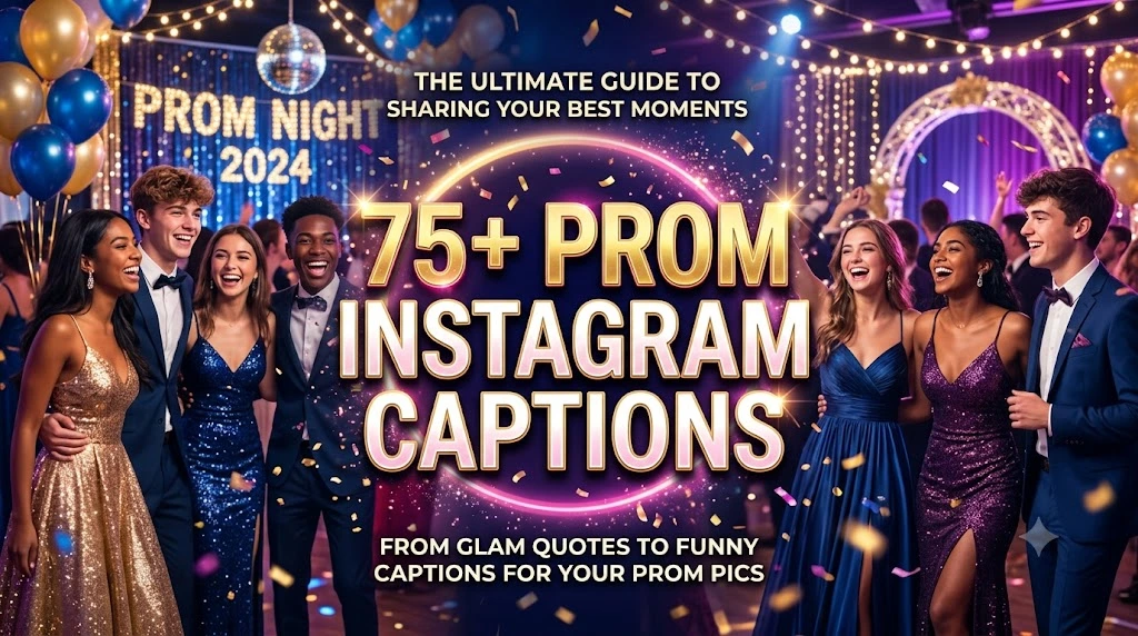 prom instagram captions