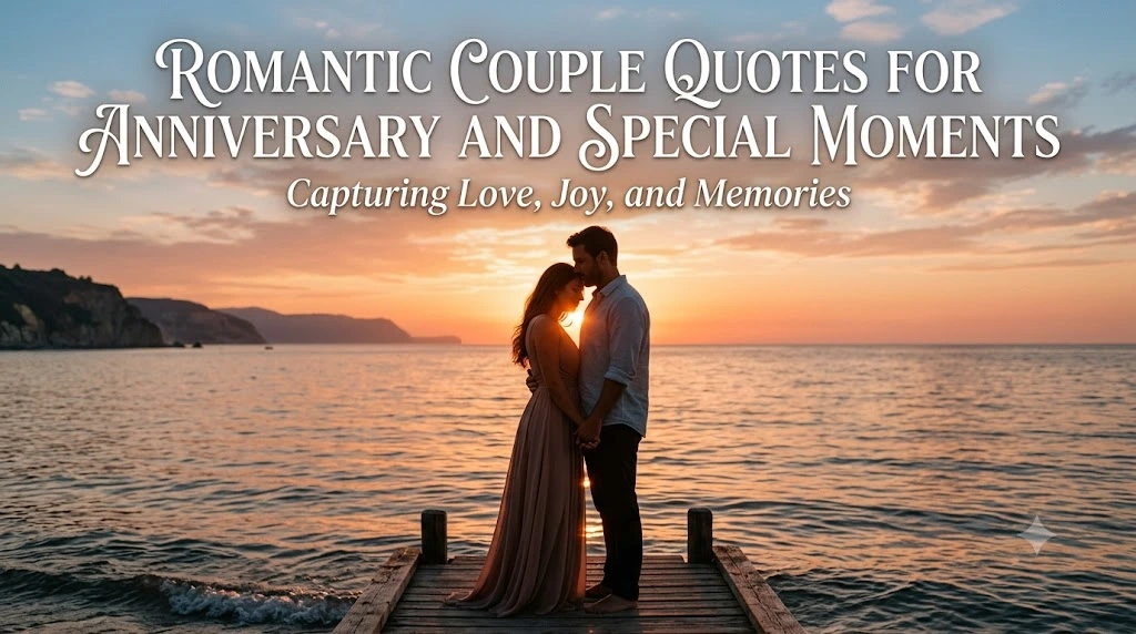 Romantic Couple Quotes for Anniversary and Special Moments