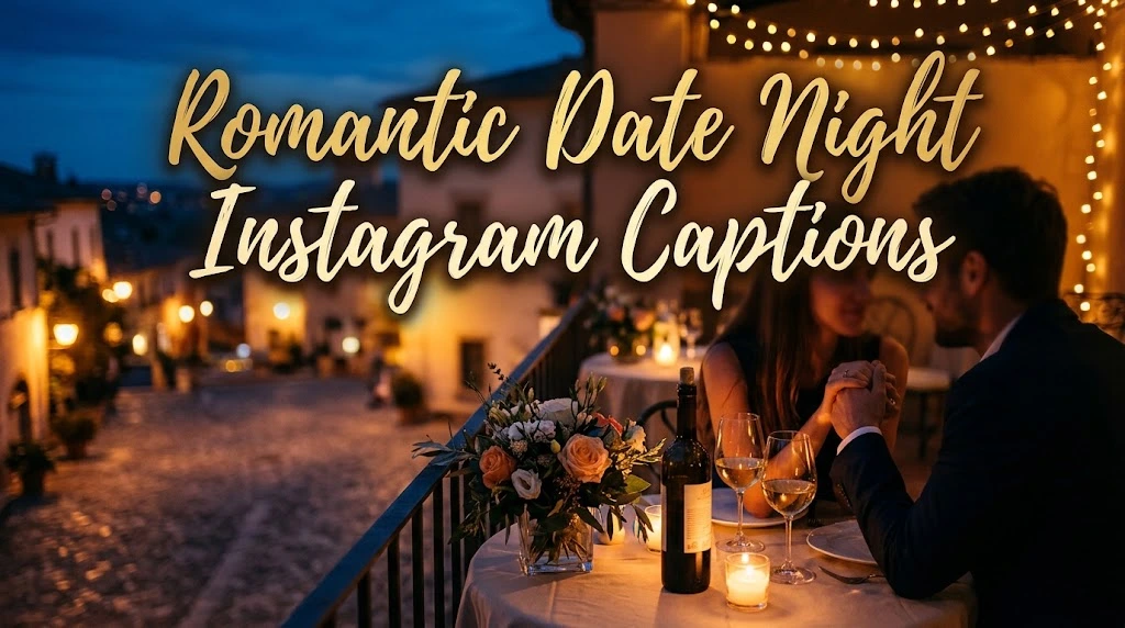 Romantic Date Night Instagram Captions