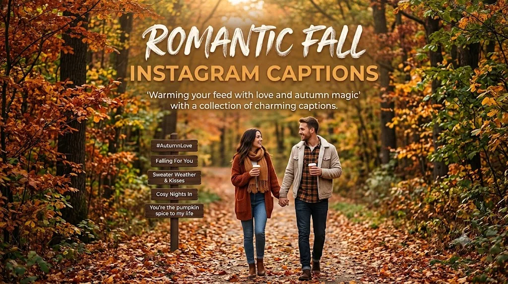 Romantic Fall Instagram Captions