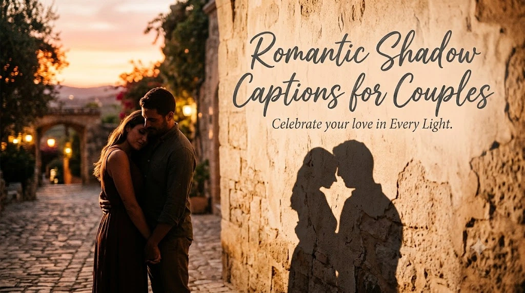 Romantic Shadow Captions for Couples