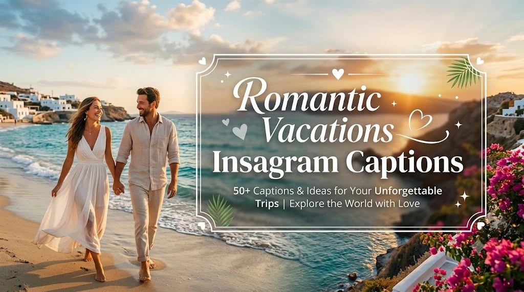 Romantic Vacations Instagram Captions