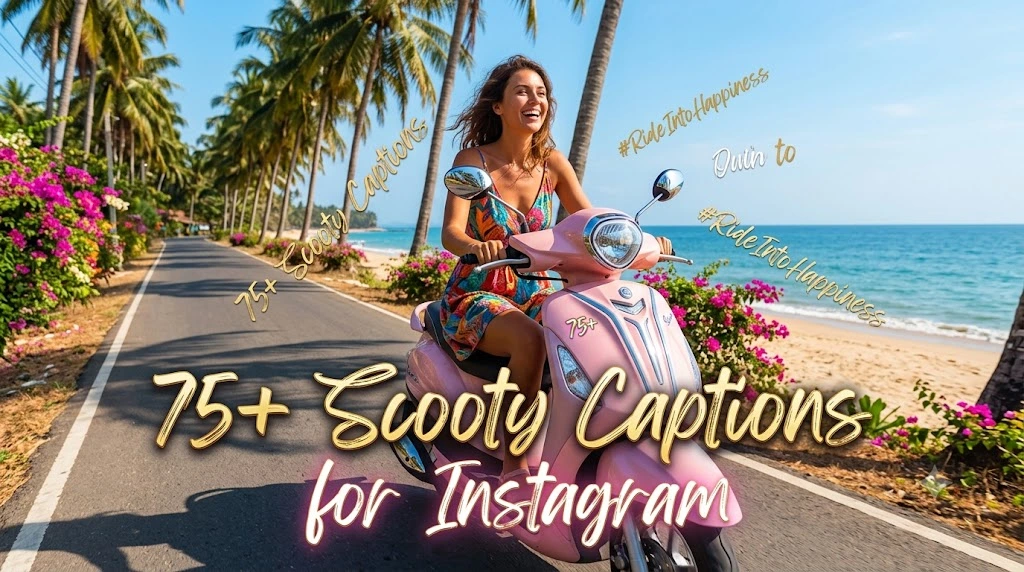 Scooty Captions for Instagram