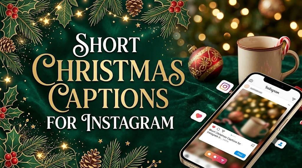 Short Christmas Captions for Instagram