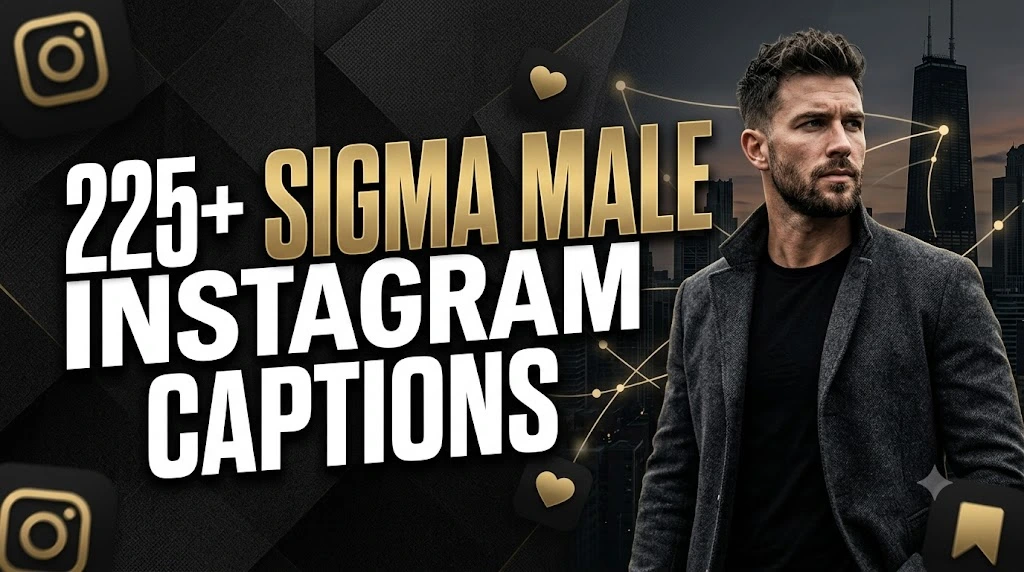 Sigma Male Instagram Captions