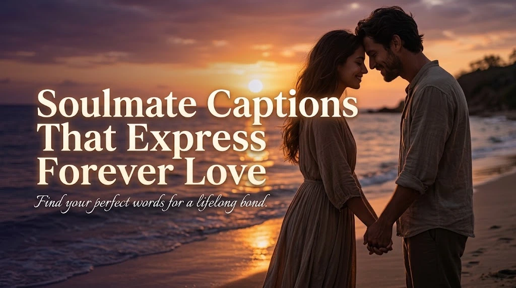 Soulmate Captions That Express Forever Love