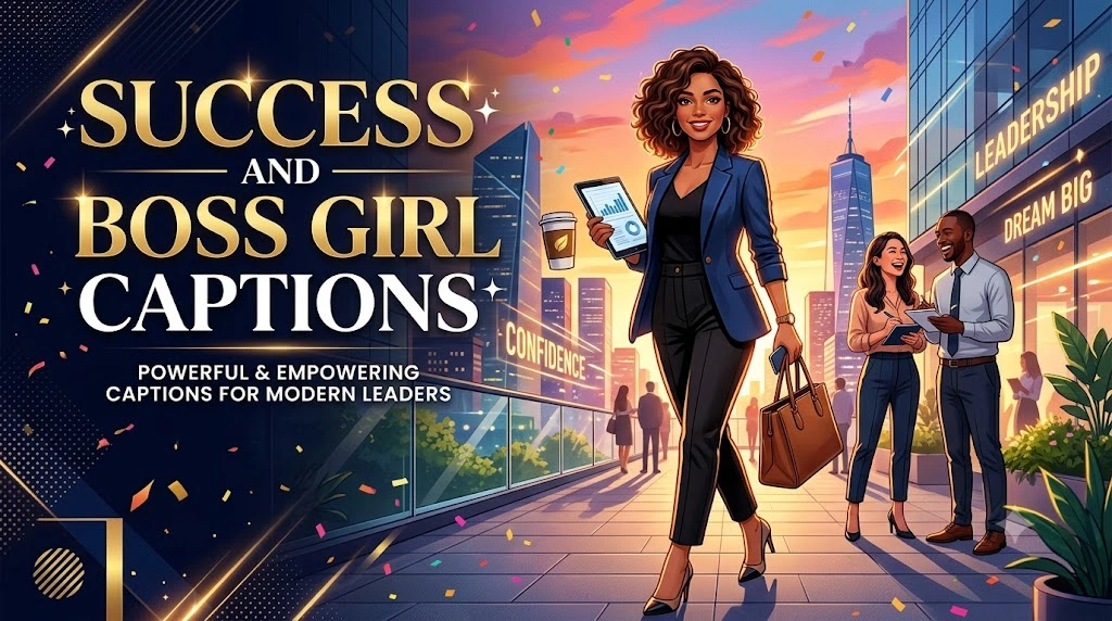 Success and Boss Girl Captions