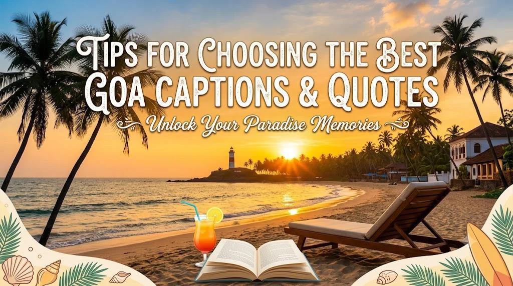 Tips for Choosing the Best Goa Captions Quotes
