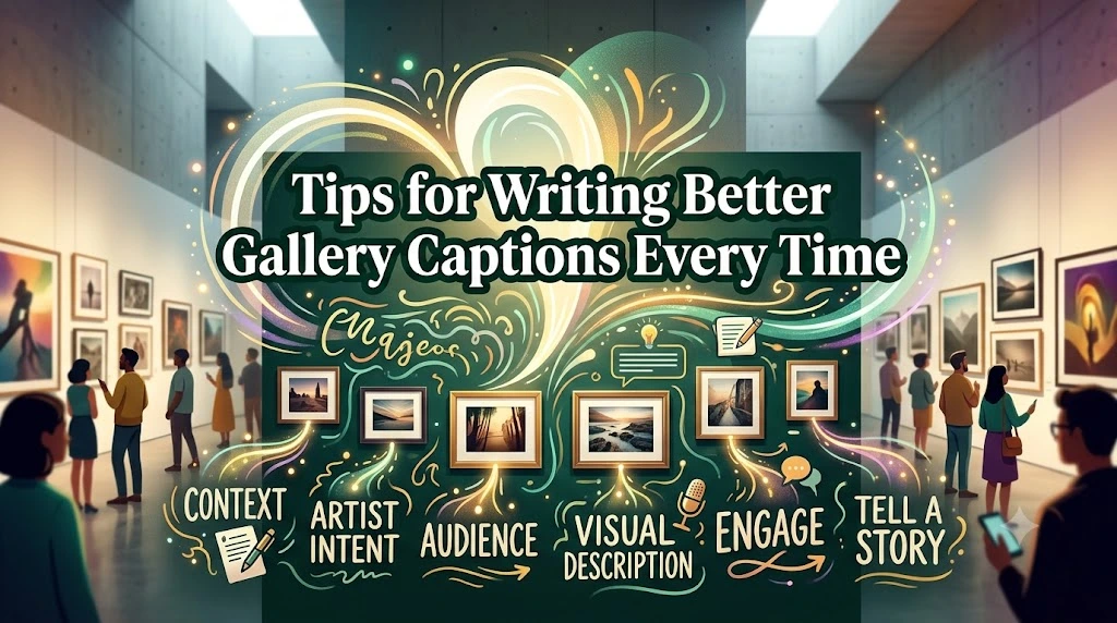 Tips for Writing Better Gallery Captions Every Time
