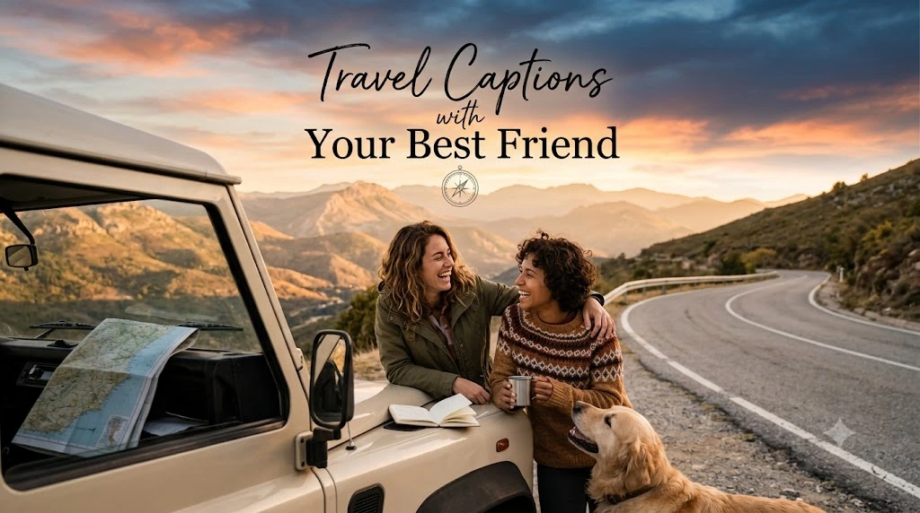 Travel Captions with Your Best Friend