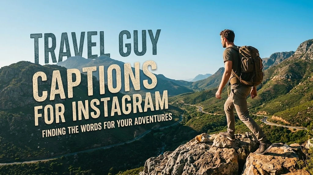 Travel Guy Captions for Instagram