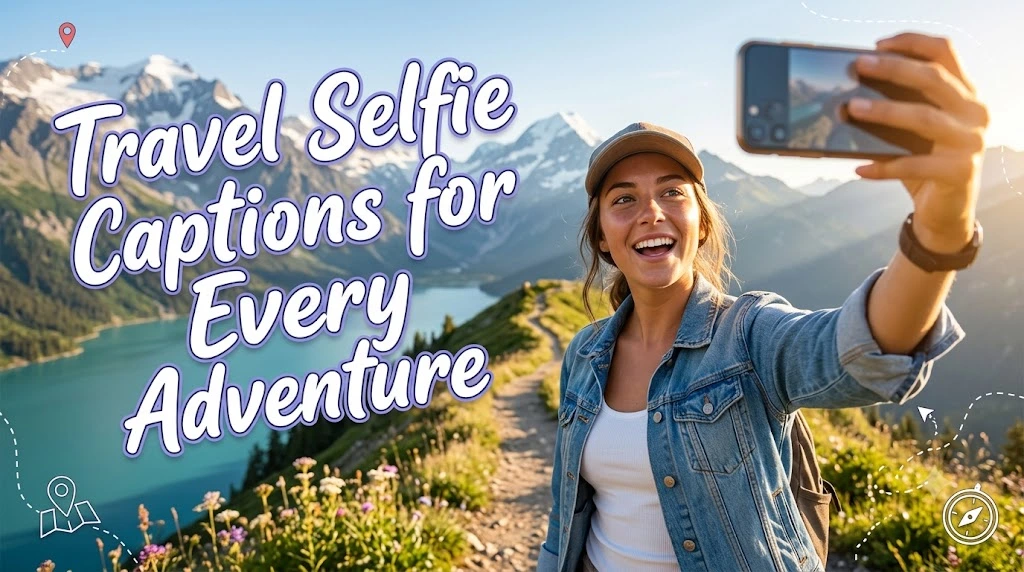 Travel Selfie Captions for Every Adventure