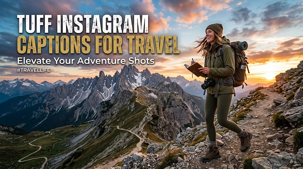 Tuff Instagram Captions for Travel
