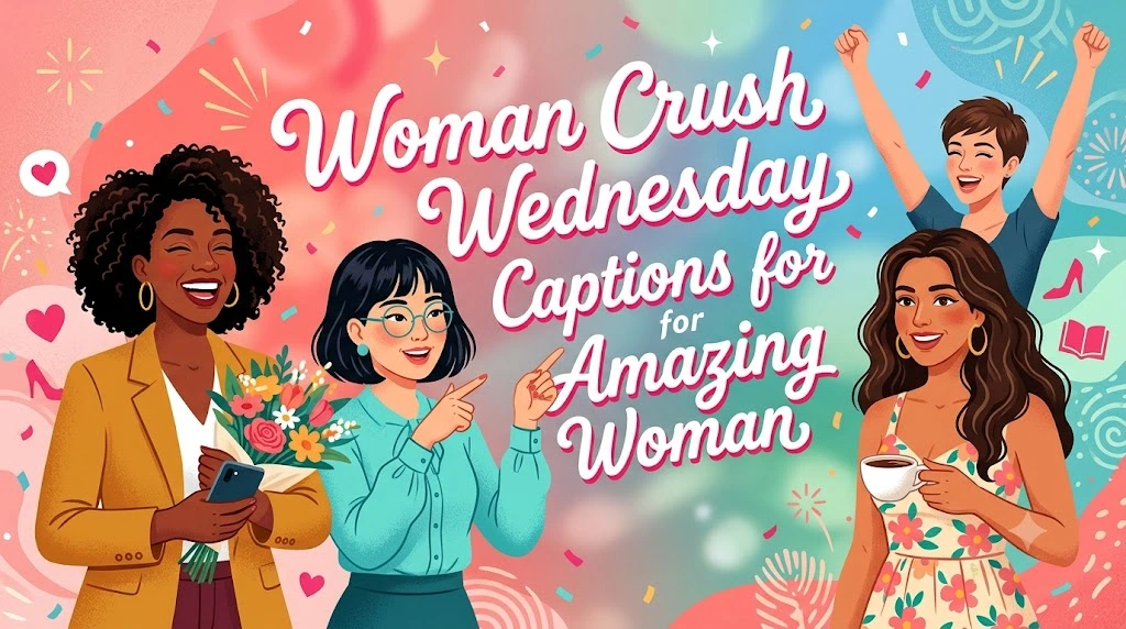 Woman Crush Wednesday Captions for Every Amazing Woman
