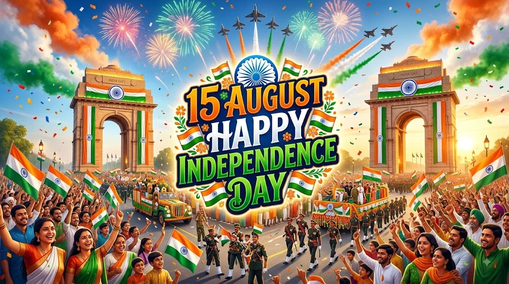 15 August Happy Independence Day