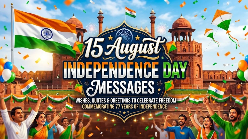 15 August Independence Day Messages