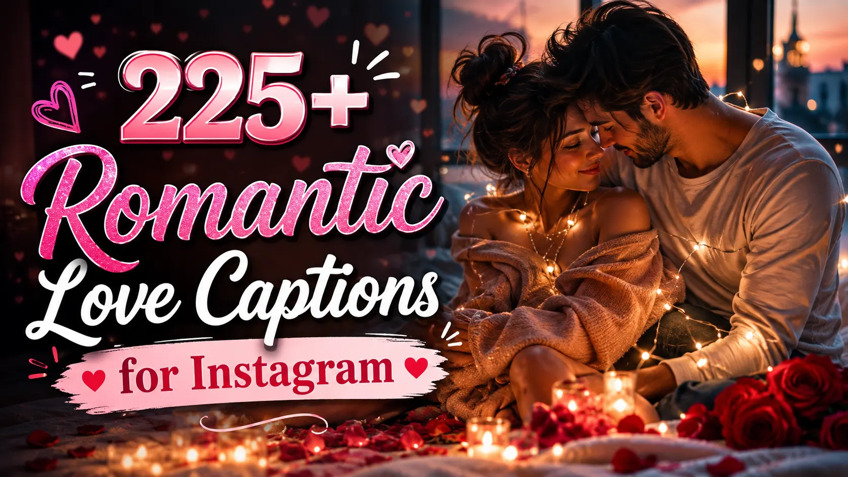 225+ Romantic Love Captions for Instagram