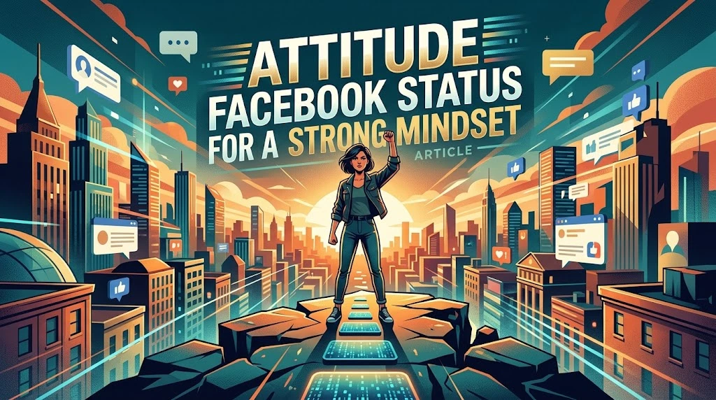 Attitude Facebook Status for a Strong Mindset