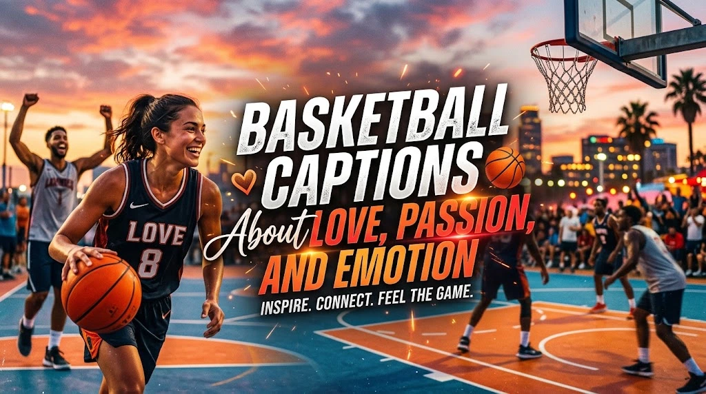 Basketball Captions About Love, Passion, and Emotion