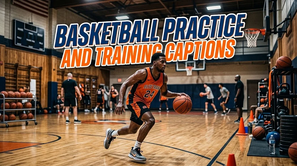 Basketball Practice and Training Captions
