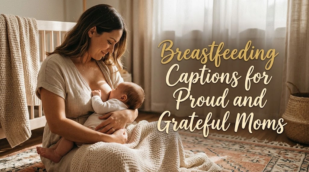 Breastfeeding Captions for Proud and Grateful Moms
