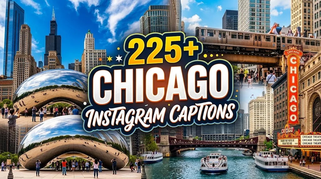 chicago instagram captions