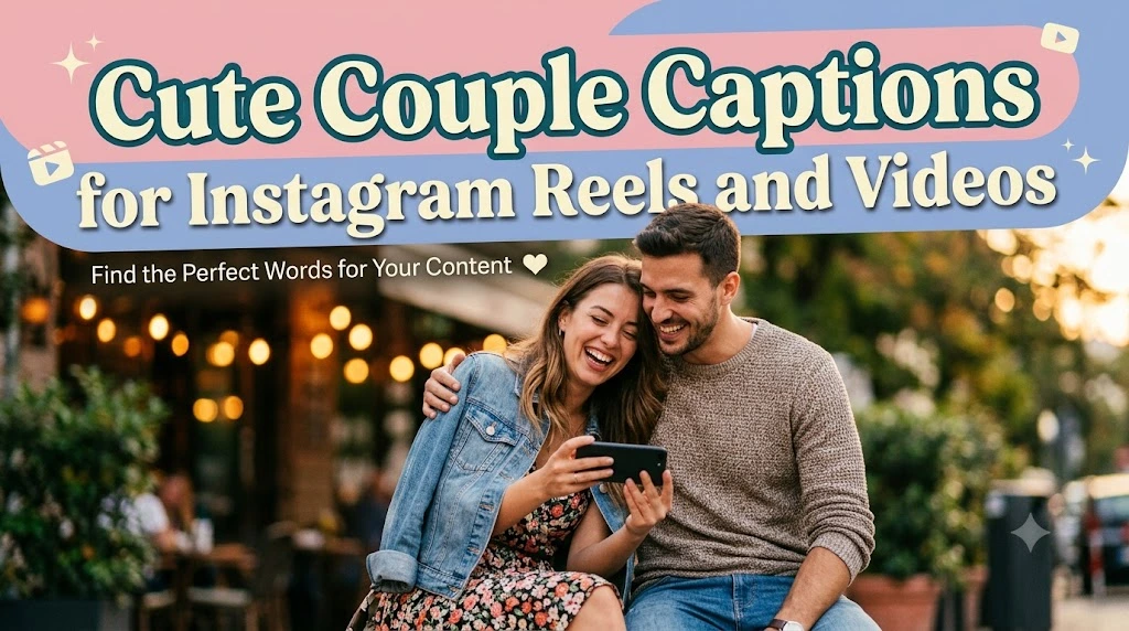 Cute Couple Captions for Instagram Reels and Videos