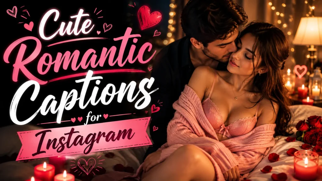 Cute Romantic Captions for Instagram