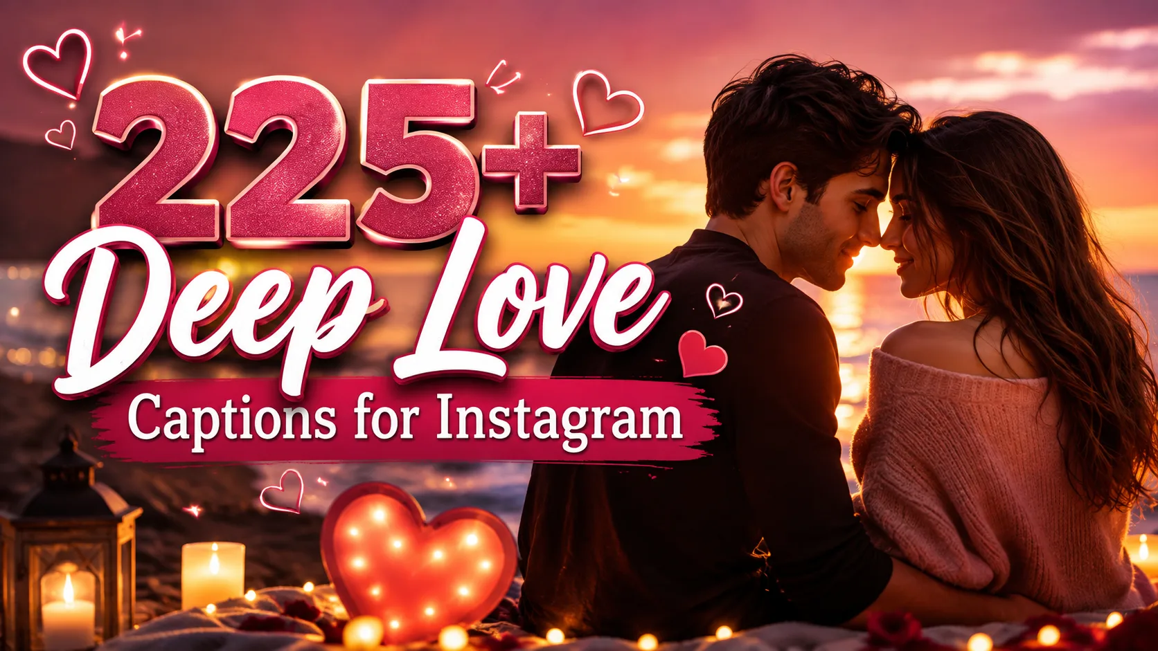 225+ Deep Love Captions for Instagram