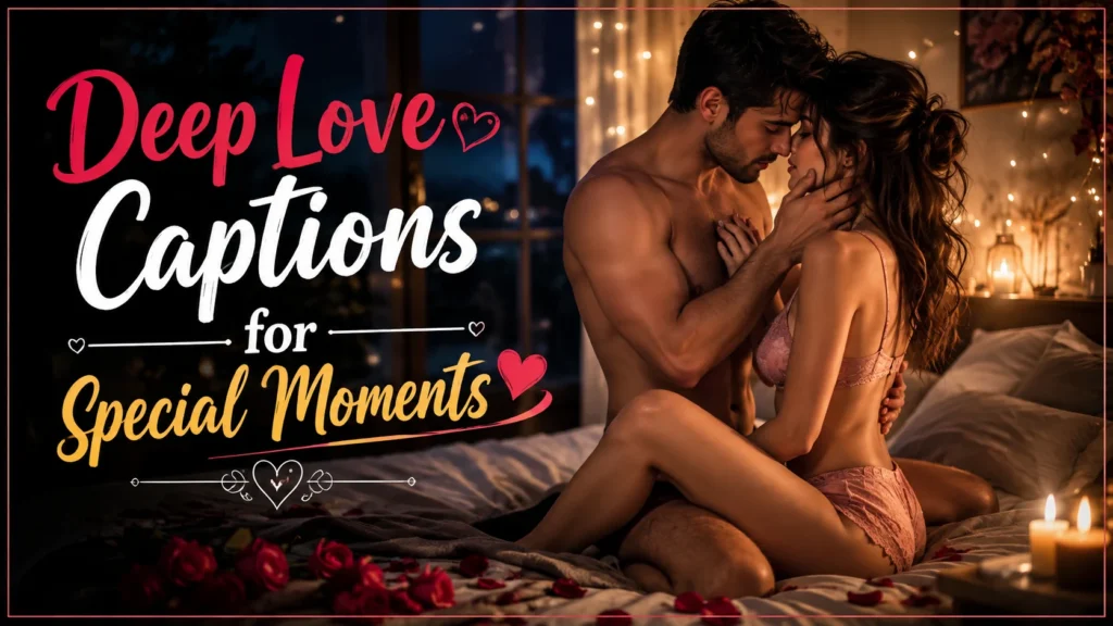 Deep Love Captions for Special Moments