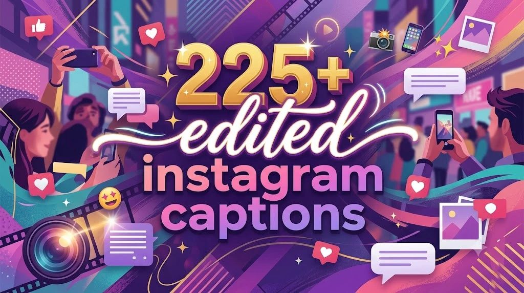 edited instagram captions